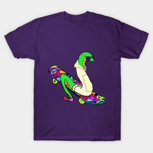 Skateboarding Snake T-Shirt